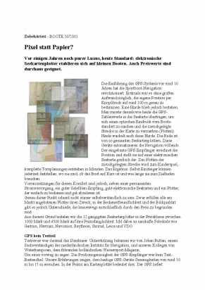 Pixel statt Papier?