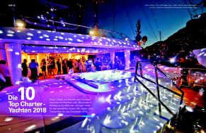Die 10 Top Charteryachten 2018