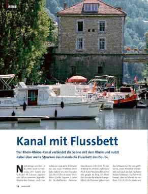 Der Rhein-Rhône-Kanal