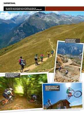 Frankreich: Vaujany Supertrail