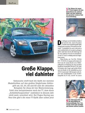 Singleframe-Grill für Audi TT