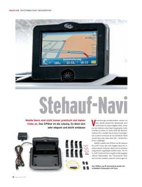 Festeinbau-Navi nachrüsten