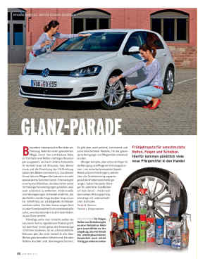 Felgen- und Scheibenpflege