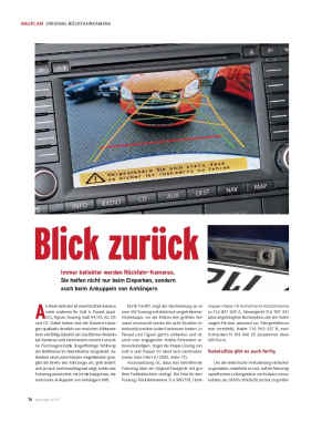 Original Rückfahrkamera nachrüsten