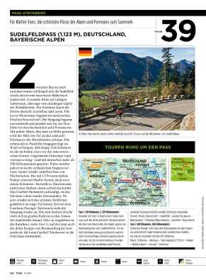 Pass-Steckbrief: Deutschland: Sudelfeldpass