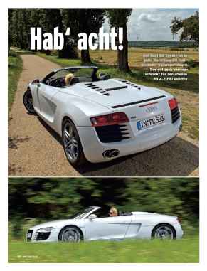 Audi R8 Spyder 4.2 FSI quattro 430 PS