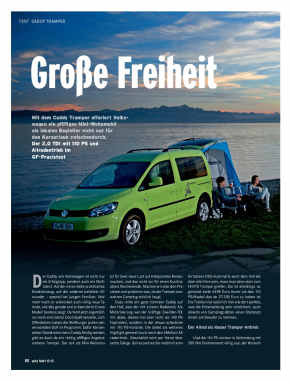 Caddy Tramper 2.0 TDI 4Motion 110 PS