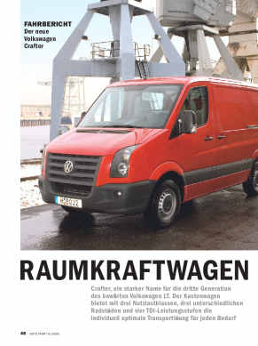 Fahrbericht: Der neue Volkswagen Crafter
