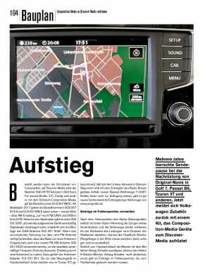 Bauplan: Composition Media zu Discover Media aufrüsten