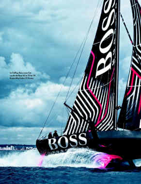Hugo Boss: Open 60, Foiler v. Alex Thomson