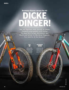Rockshox Boxxer vs Fox 40