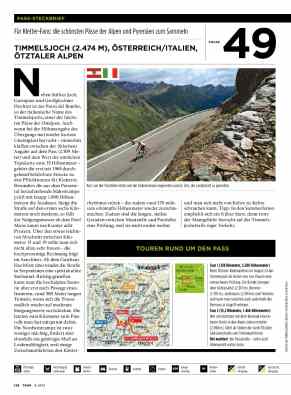 Pass-Steckbrief: Italien: Timmelsjoch