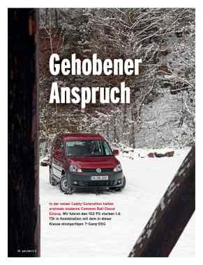 Caddy 1.6 TDI 102 PS