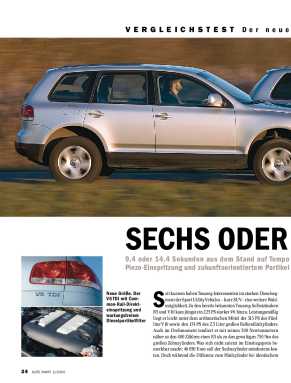 Vergleichstest: Der neue Touareg V6 TDI gegen den Touareg R5 TDI