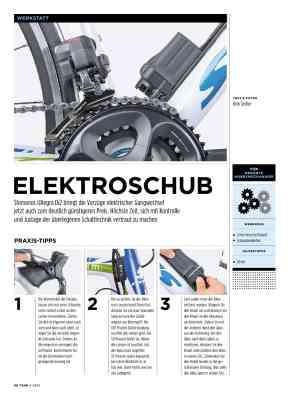 Kontrolle und Justage Shimano Ultegra Di2