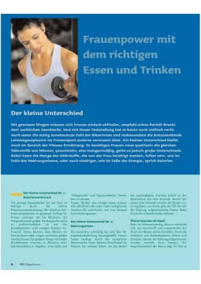 Ernährung für Frauen