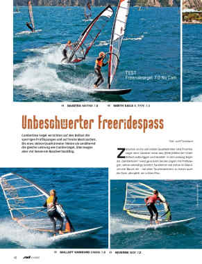 Test: Freeridesegel 7.0 No Cam
