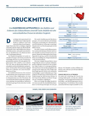 Zubehör: Dingi-Luftpumpen