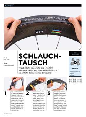 Werkstatt: Schlauchwechsel