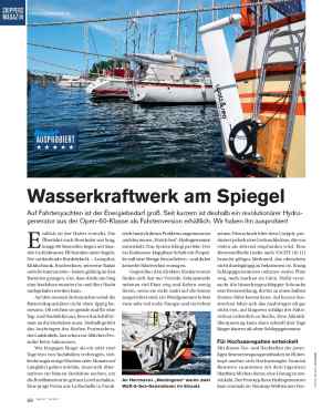 Hydrogenerator "Watt & Sea"
