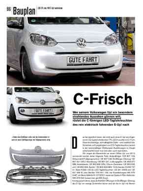 Bauplan: LED-TFL des VW E-Up! nachrüsten