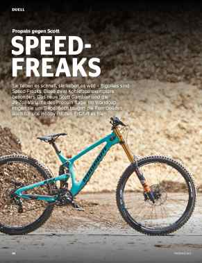 Propain Rage Carbon vs. Scott Gambler 900