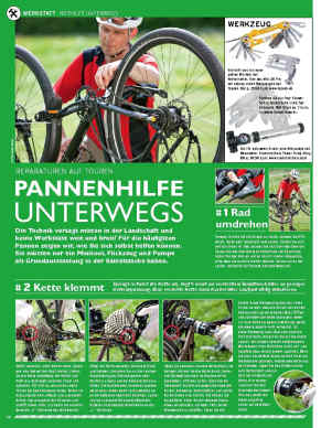 Reparaturen unterwegs