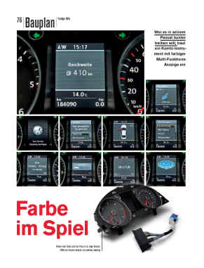 Bauplan: Farbige MFA