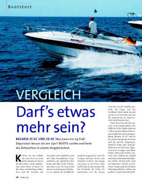 Bavaria 25 DC und 29 DC