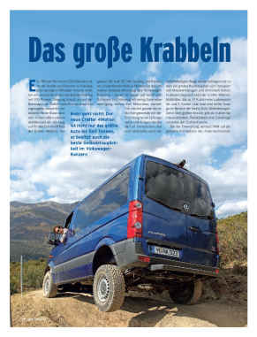 FAHRBERICHT Crafter 4Motion 2.0 BiTDI 163 PS
