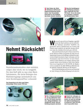 Rückfahrkamera für Golf 5