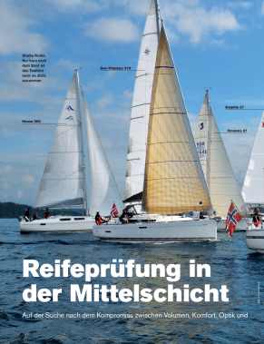 Delphia 37 im 11-m-Vergleich