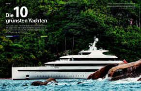 Die 10 grünsten Yachten