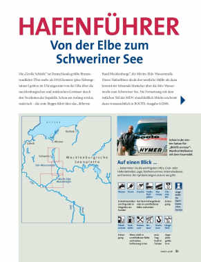 Von der Elbe zum Schweriner See