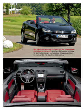 Golf Cabrio 2.0 TDI BMT 140 PS