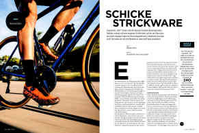 Schicke Strickware: Exklusive Radschuhe im Test