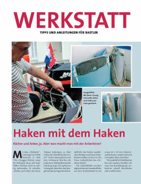 Haken mit dem Haken