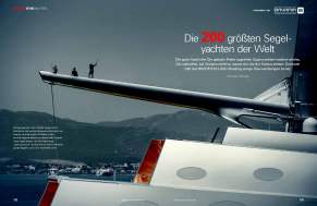 Die 200 größten Segelyachten der Welt 2019