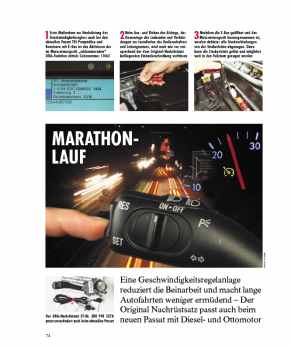 GRA für Passat Diesel und Benziner
