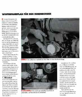 Motor einwintern