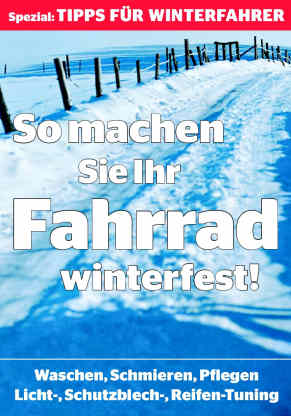 So machen Sie Ihr Rad winterfest