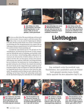 Kurvenlicht für Golf 5