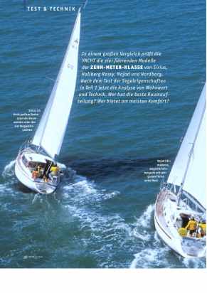 Hallberg-Rassy 31 im 10m Vergleich Teil2