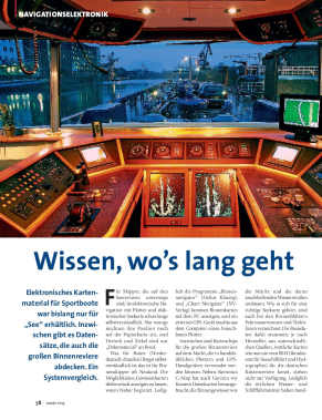 Elektronisches Kartenmaterial