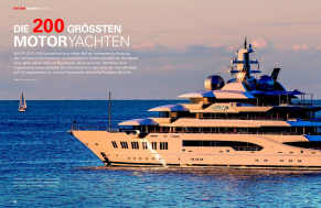 Die 200 größten Motoryachten der Welt 2018