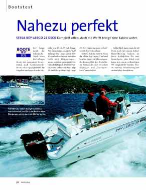 Sessa Key Largo 22 Deck