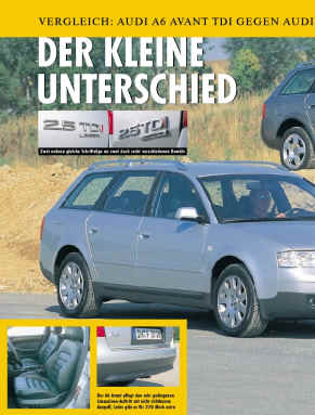 Vergleich: Audi A6 Avant TDI gegen Audi Allroad TDI