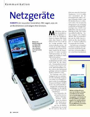 Handys der neuesten Generation an Bord