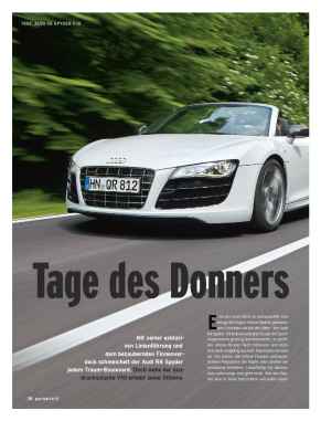 Audi R8 Spyder V10