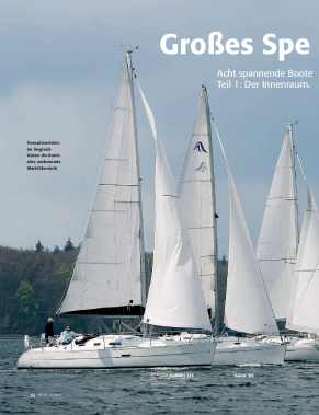 Sun Odyssey 32i im Vergleichstest - Teil 1